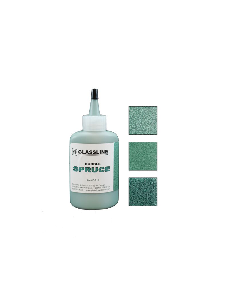 Choice of Color Glassline Bubble Paint Any COE Glass Fusing Supplies 96 90-Color Spruce