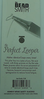 5" BEADSMITH PERFECT LOOPER Make Identical Loops Every Time WIRE WRAPPING PLIERS- 