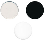 One 3" 96 COE Precut CIRCLE Choice of Color and Transparency 3mm Thick Glass White Clear Black- 
