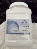 F1 200 96 4 FOUR POUNDS 200 White Opal POWDER  Oceanside 96 COE System 96 COE Glass Frit Economy Size- 