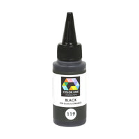 Color Line Fusing Ceramics Paints Bullseye 2.2 oz Bottles CHOICE Supplies Enamel-Model 119 Black