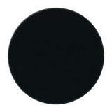 One 3" 96 COE Precut CIRCLE Choice of Color and Transparency 3mm Thick Glass White Clear Black-Primary color Black