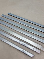 Silver on Black Substrate 104 COE Dichroic Strips 2 oz 1/4" Effetre Moretti CBS- 