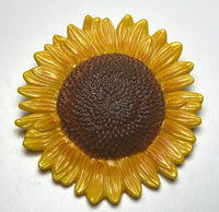 Large Sunflower Glass Frit Casting Mold Creative Paradise LF210 9 1/2" Fusing Supplies Flowers- 