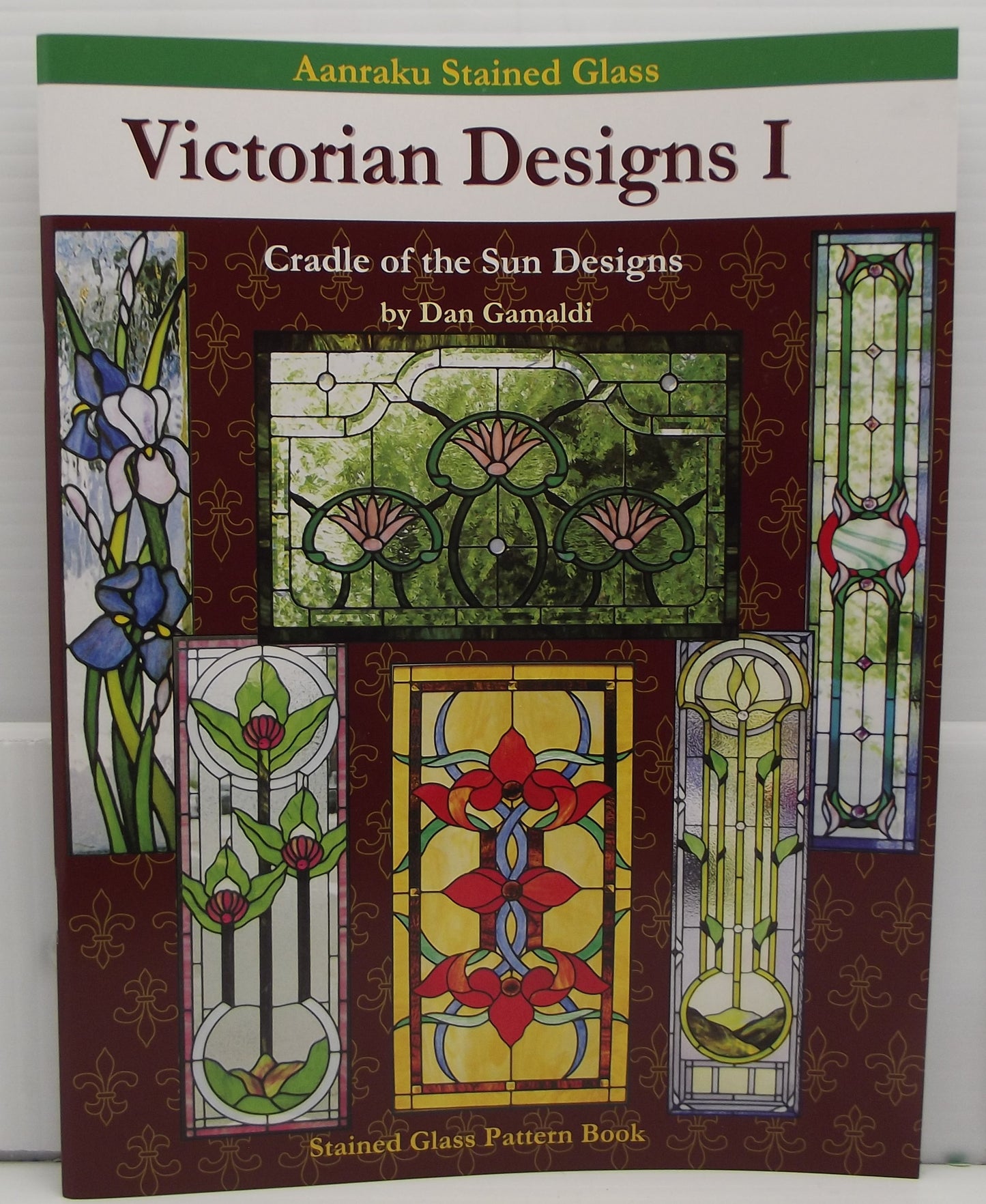 Victorian Designs I Stained Glass Pattern Book Fusing Mosaics Aanraku Gamaldi- 