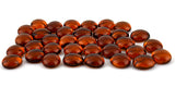 Rare! Spectrum System 96 Pebbles Blobs Gems 8 ounces About 100 Pieces 12-14mm-Color Medium Amber