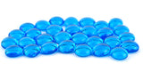 Rare! Spectrum System 96 Pebbles Blobs Gems 8 ounces About 100 Pieces 12-14mm-Color Sky Blue Transparent