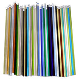 444 Brown Light Special Colors 8 oz Genuine Moretti Effetre Glass Rods Italy 104 COE- 